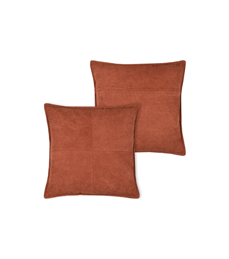 Coussin DANDY roux 45x45cm Coussin DANDY roux 45x45cm