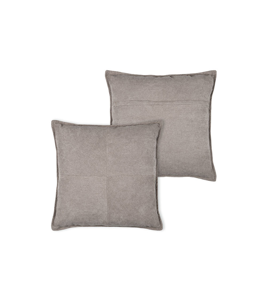 Coussin DANDY taupe 45x45cm Coussin DANDY taupe 45x45cm