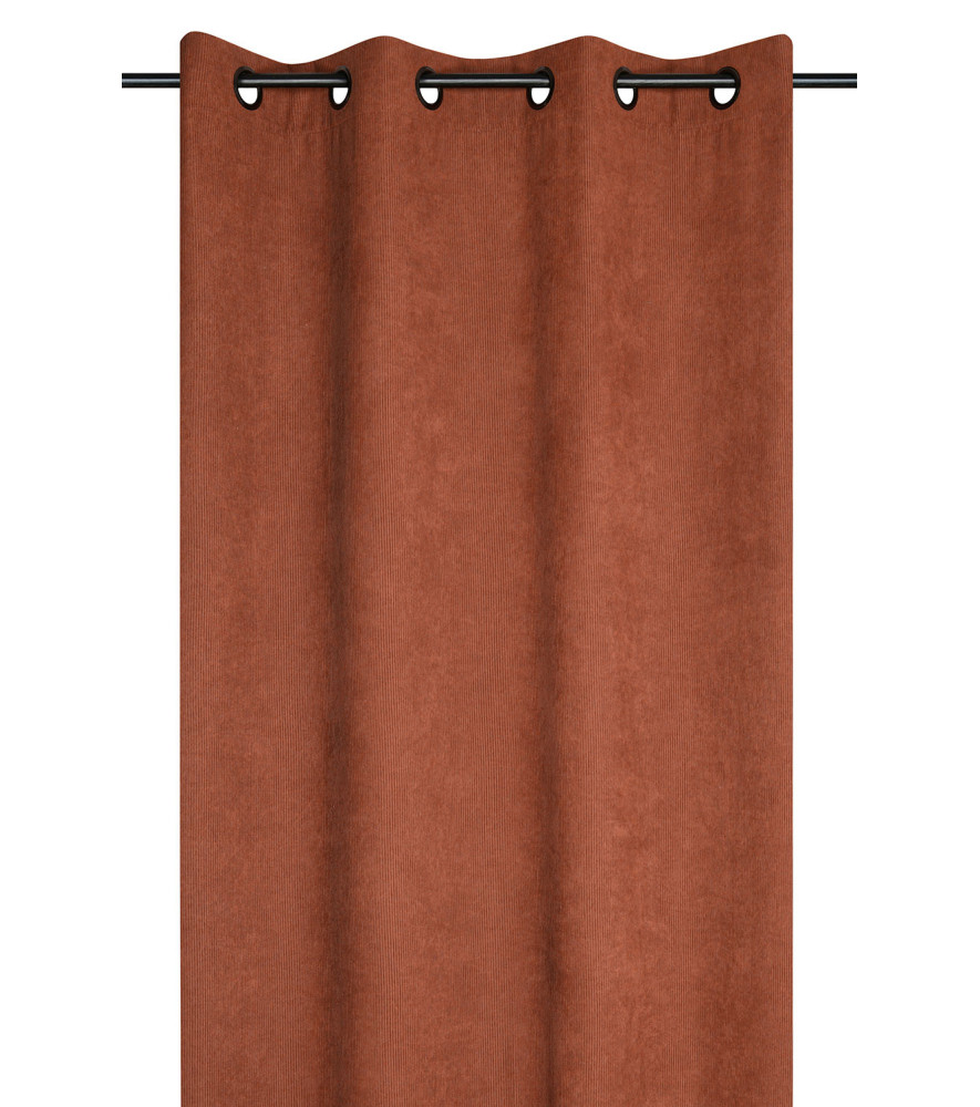Rideau DANDY roux 140x260cm Rideau DANDY roux 140x260cm