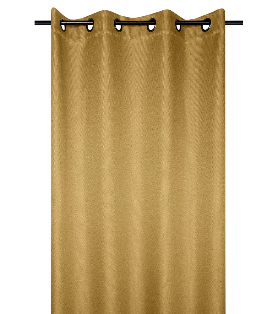 Rideau occultant polaire COPENHAGUE STOF moutarde 140x260cm Rideau occultant polaire COPENHAGUE STOF moutarde 140x260cm