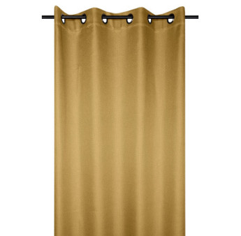 Rideau occultant polaire COPENHAGUE STOF moutarde 140x260cm