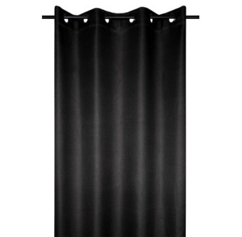 Rideau polaire occultant STOF COPENHAGUE noir  140x260cm