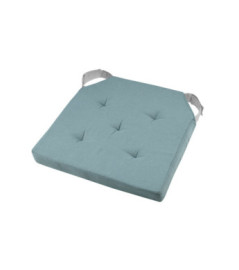Galette DUO carrée velcro jade 38x38cm
