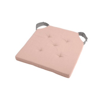 Galette DUO carrée velcro poudre/souris 38x38cm