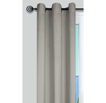 Rideau NELSON isolant finition 8 oeillets lin 135x240cm