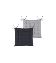 Galette DUO 16 points anthracite 40x40cm