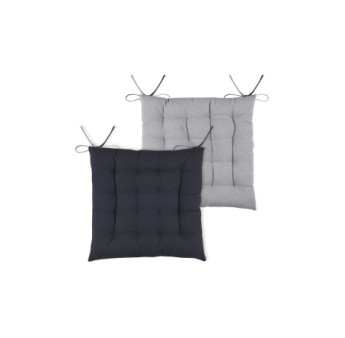 Galette DUO 16 points anthracite 40x40cm