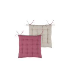 Galette DUO 16 points pourpre 40x40cm