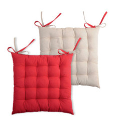 Galette DUO 16 points rouge 40x40cm
