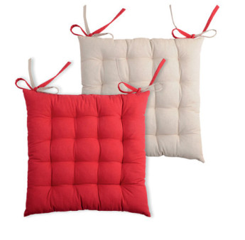 Galette DUO 16 points rouge 40x40cm