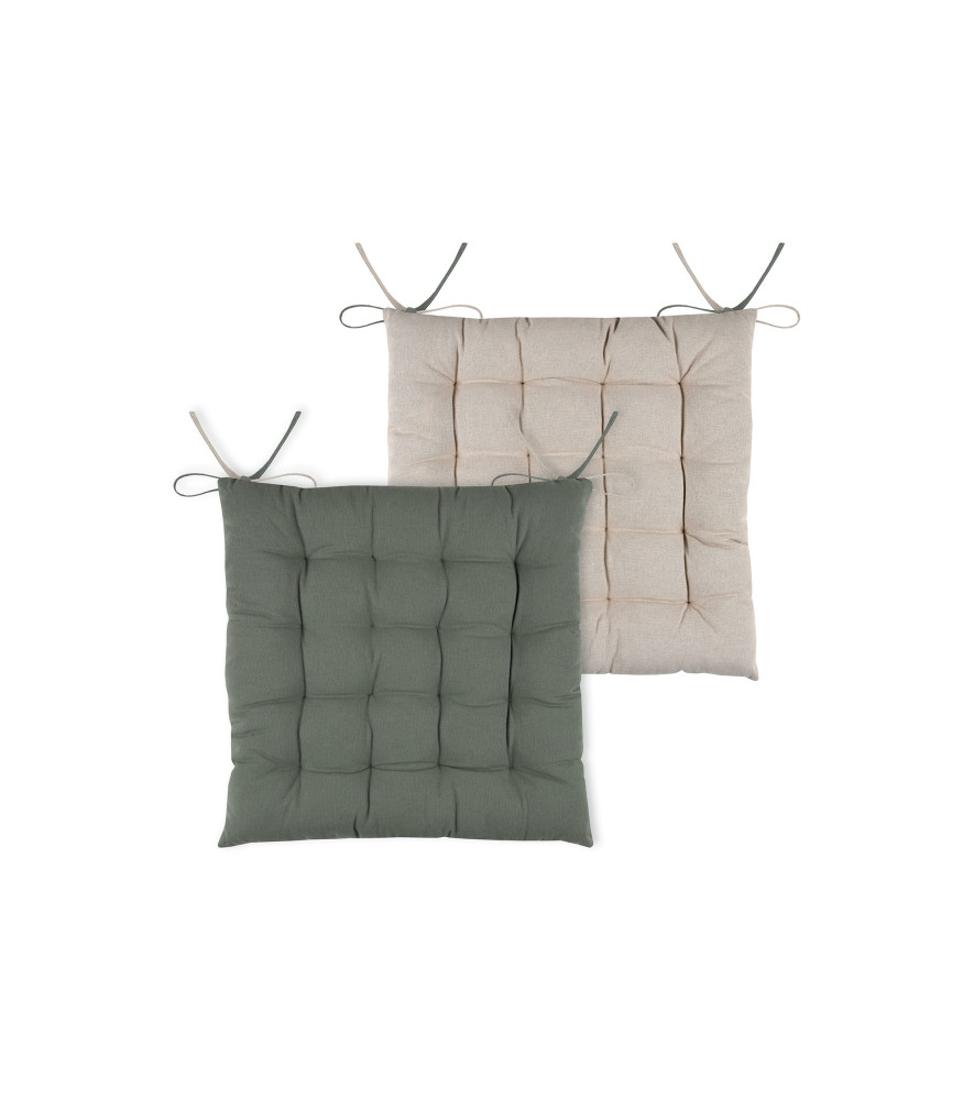 Galette DUO 16 points vert 40x40cm Galette DUO 16 points vert 40x40cm