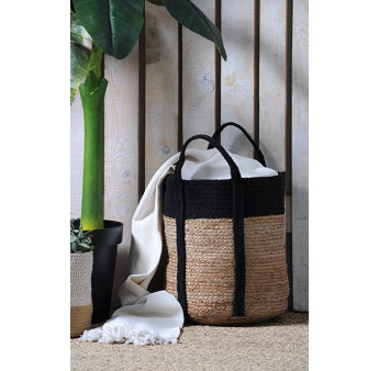 Sac décoration STOF Palawan vert 30x30x35cm