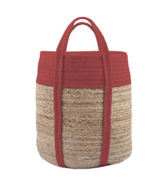Sac décoration STOF Palawan terracotta 30x30x35cm