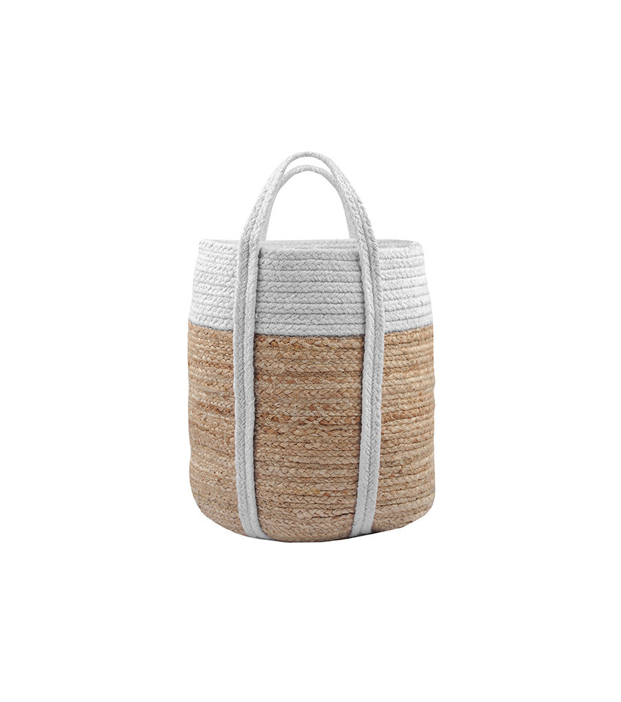 Sac décoration STOF Palawan blanc 30x30x35cm Sac décoration STOF Palawan blanc 30x30x35cm
