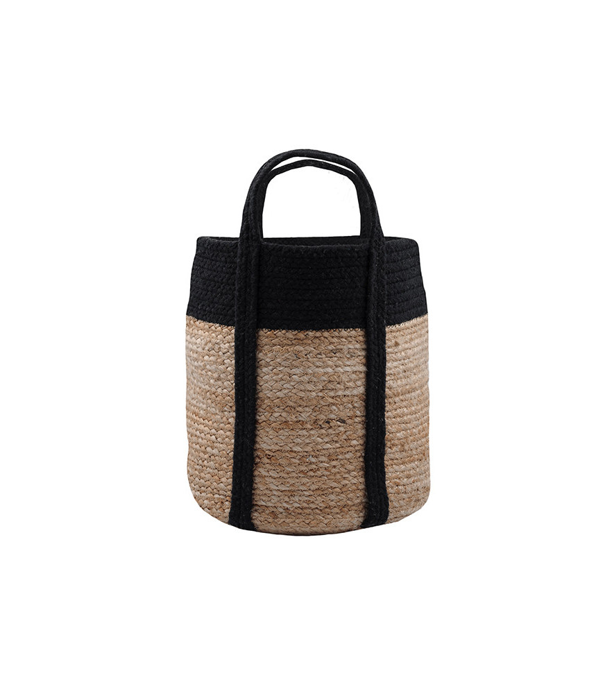 Sac décoration STOF Palawan noir 30x30x35cm Sac décoration STOF Palawan noir 30x30x35cm