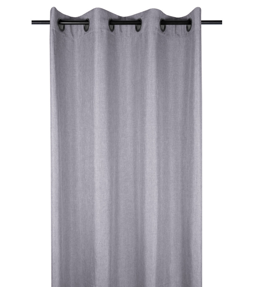 Rideau voilage BEA 140x260cm gris Rideau voilage BEA 140x260cm gris