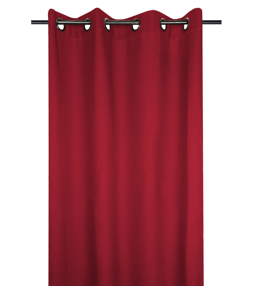 Rideau polaire NELSON rouge 135x240cm Rideau polaire NELSON rouge 135x240cm