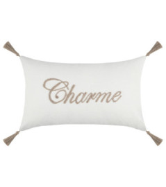 Coussin STOF KINOGI Noir 40x40cm