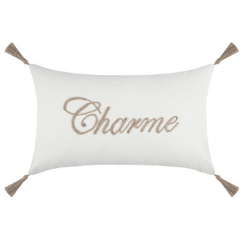 Coussin STOF KINOGI Noir 40x40cm