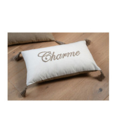 Coussin STOF KINOGI Noir 40x40cm