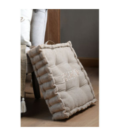Coussin de sol STOF KINOGI Ecru 45x45x10cm