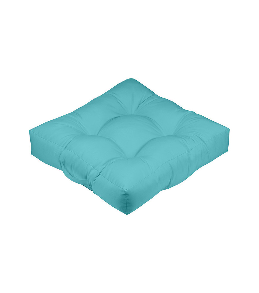 Coussin de sol STOF HAWAI Outdoor aqua 60x60x12cm