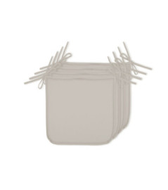 Lot de 4 galettes STOF HAWAI Outdoor  naturel 38x38cm