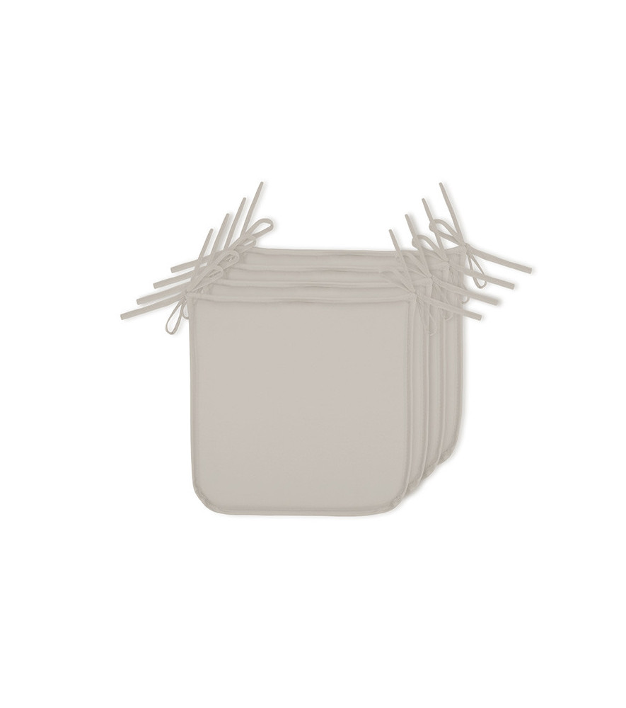 Lot de 4 galettes STOF HAWAI Outdoor naturel 38x38cm Lot de 4 galettes STOF HAWAI Outdoor naturel 38x38cm