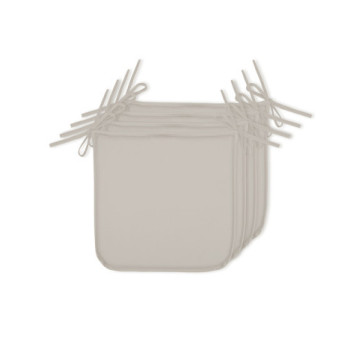 Lot de 4 galettes STOF HAWAI Outdoor  naturel 38x38cm