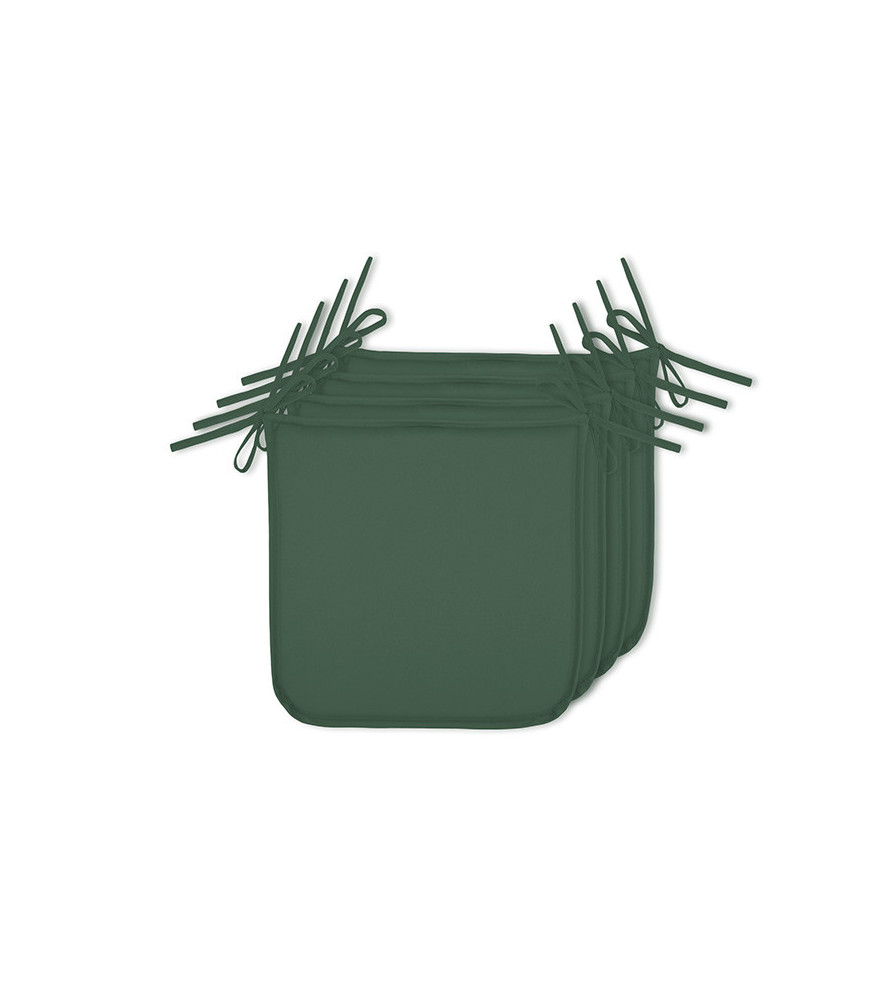 Lot de 4 galettes STOF HAWAI Outdoor vert 38x38cm Lot de 4 galettes STOF HAWAI Outdoor vert 38x38cm