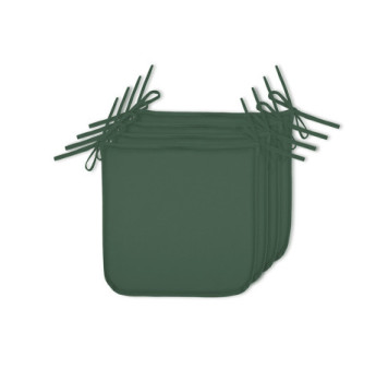 Lot de 4 galettes STOF HAWAI Outdoor vert 38x38cm