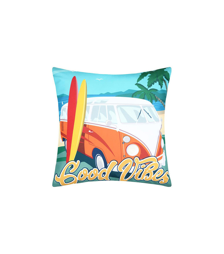 STOF GOODVIBES coussin outdoor pétrole 45x45cm STOF GOODVIBES coussin outdoor pétrole 45x45cm
