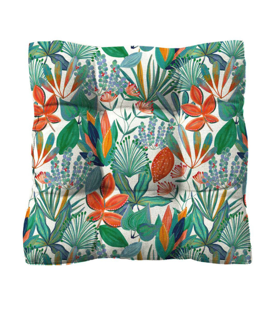 Coussin de sol STOF MANDALI Multicouleurs 60x60x12cm Coussin de sol STOF MANDALI Multicouleurs 60x60x12cm