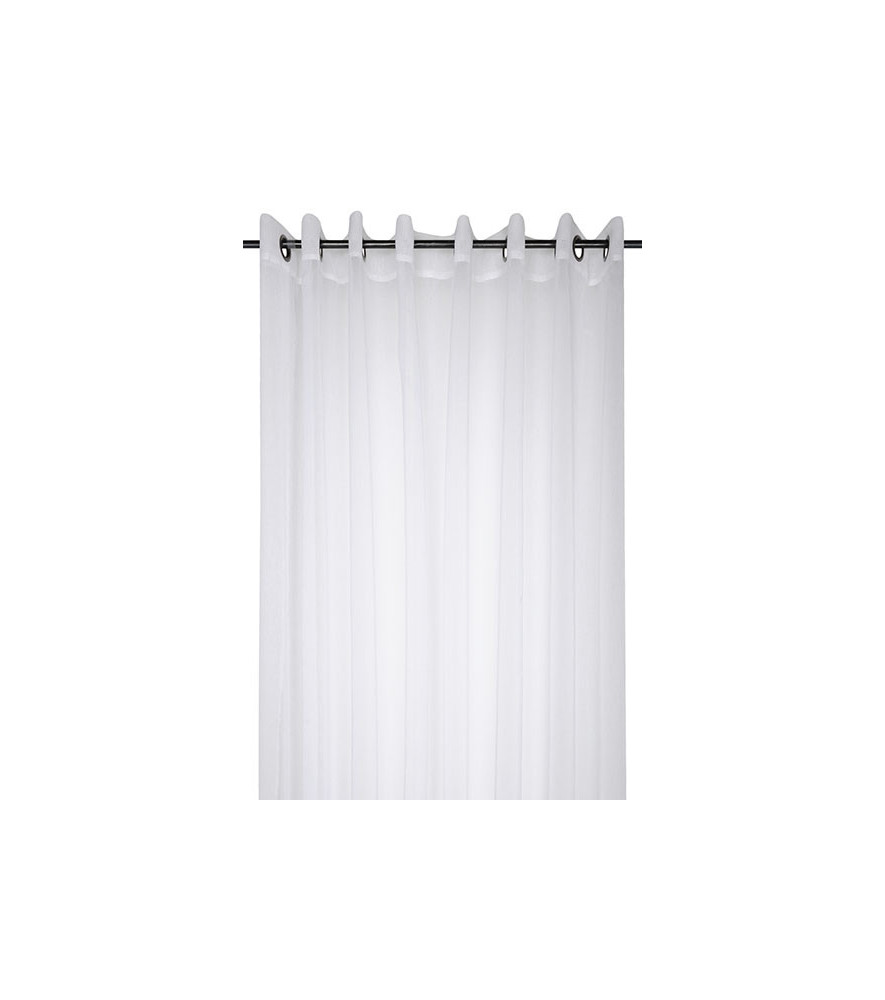 Voile STOF ONTARIO 135x260cm blanc 100% polyester Voile STOF ONTARIO 135x260cm blanc 100% polyester