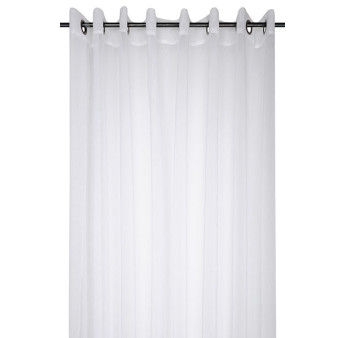 Voile STOF ONTARIO 135x260cm blanc 100% polyester