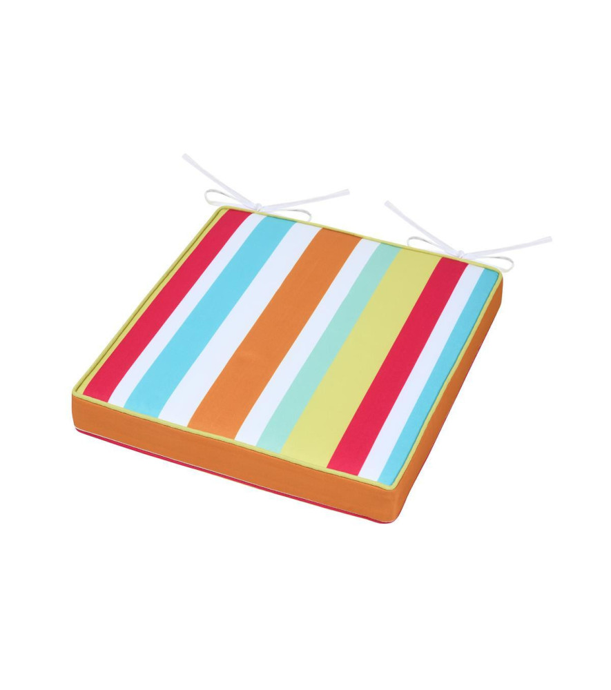 STOF TAMARIS galette bleu 40x40x5cm STOF TAMARIS galette bleu 40x40x5cm