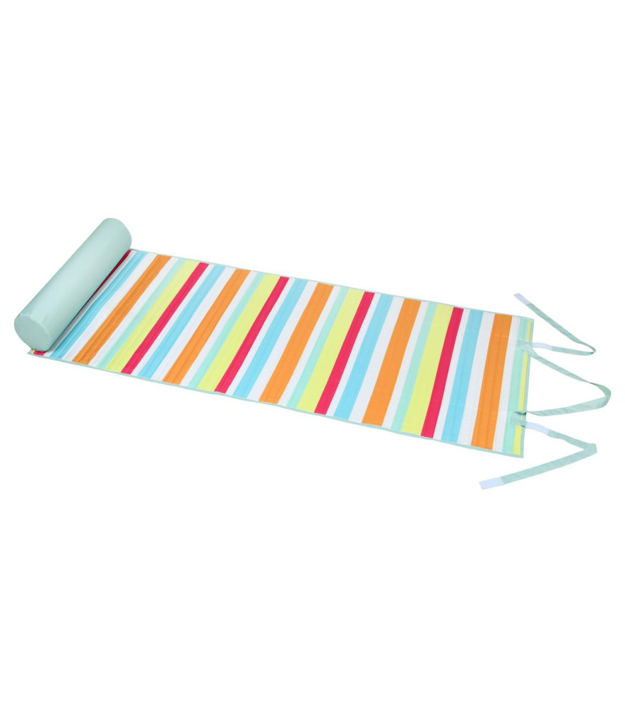 STOF TAMARIS matelas de plage bleu 150x60+15cm STOF TAMARIS matelas de plage bleu 150x60+15cm