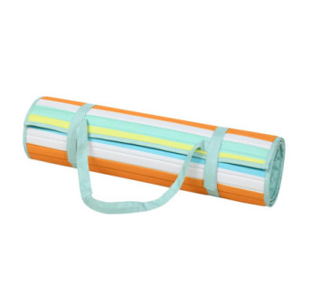 STOF TAMARIS matelas de plage bleu 150x60+15cm