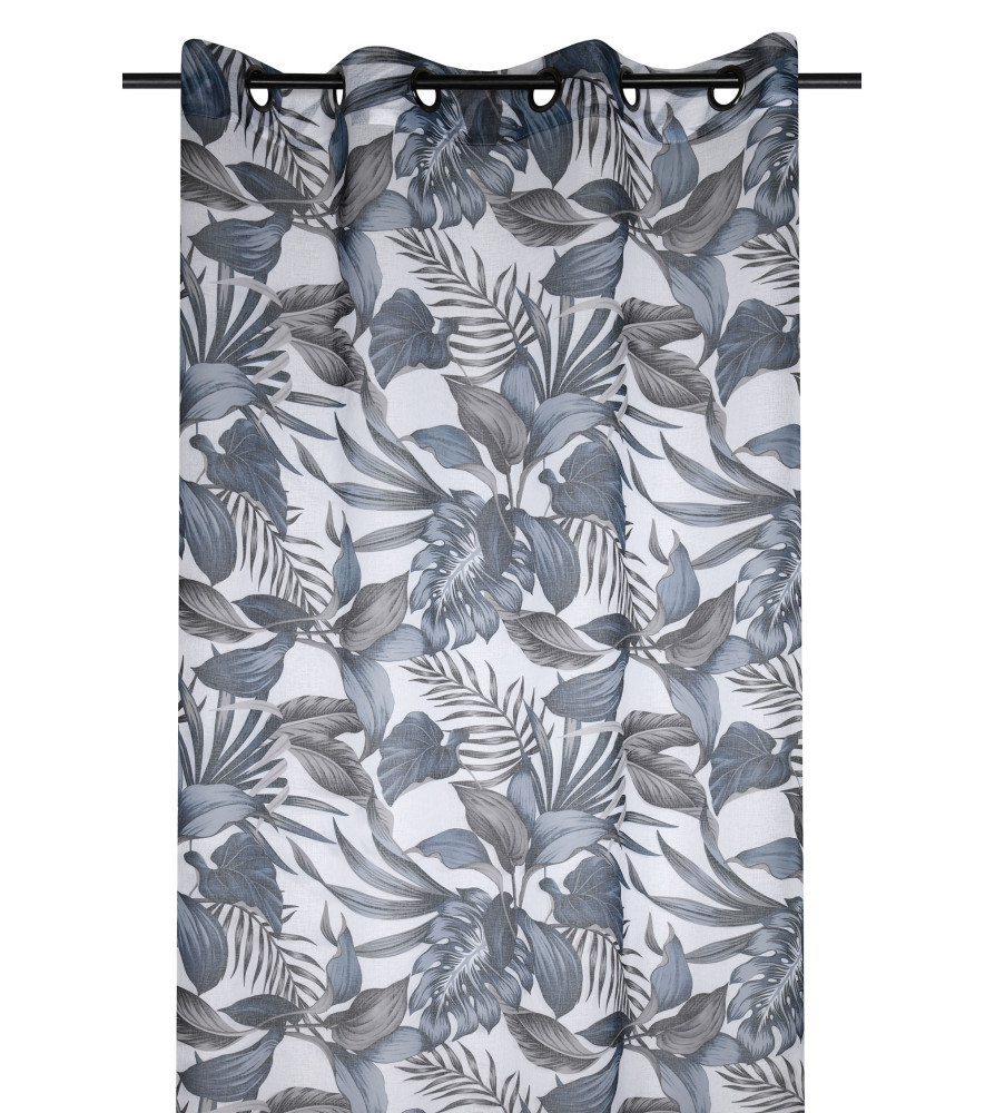 Voilage STOF PARAISO bleu 140x260cm Voilage STOF PARAISO bleu 140x260cm