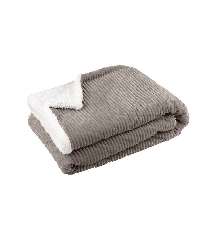 Plaid STOF Ernest taupe 130x150cm Plaid STOF Ernest taupe 130x150cm