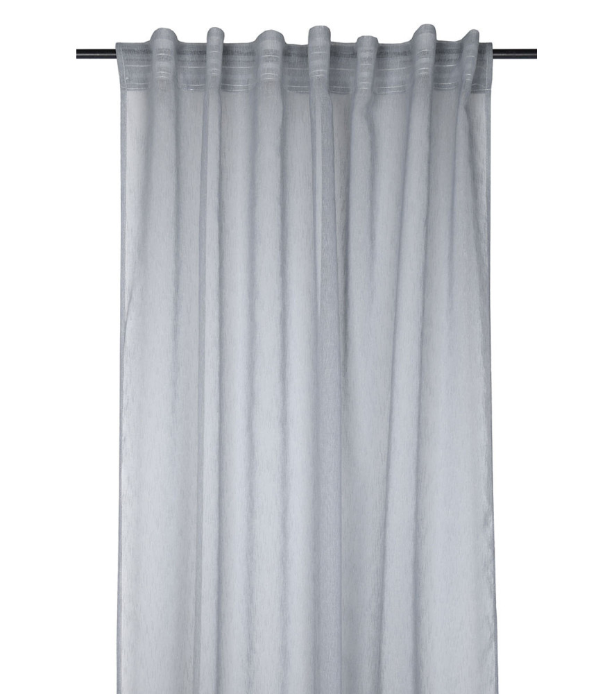 Voilage DERBY souris 140x260cm Voilage DERBY souris 140x260cm