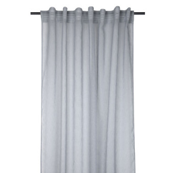 Voilage DERBY souris 140x260cm
