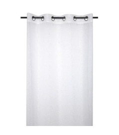 Rideau voilage CELIAN blanc 135x260cm
