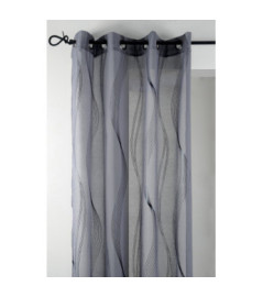 Rideau voilage ESSAOUIRA 135x240cm anthracite