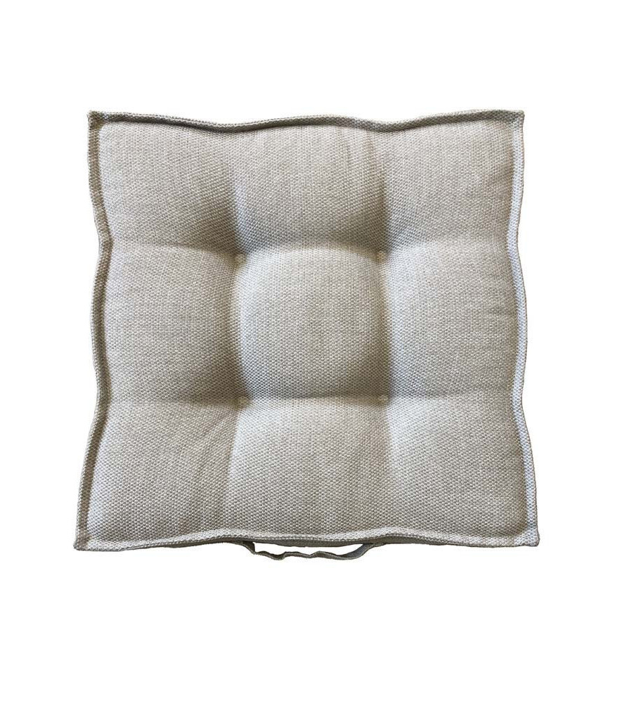 Coussin de sol STOF ODALYS naturel 45x45x8cm Coussin de sol STOF ODALYS naturel 45x45x8cm