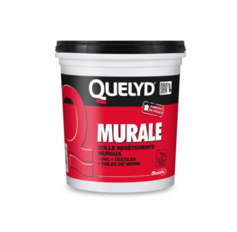 Colle revêtement muraux QUELYD PRO murale 1kg