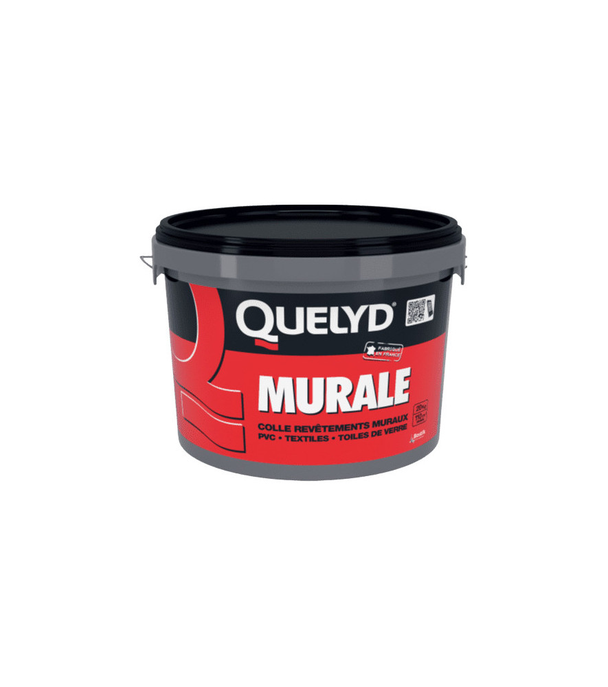 Colle revêtements muraux QUELYD PRO murale 20kg Colle revêtements muraux QUELYD PRO murale 20kg