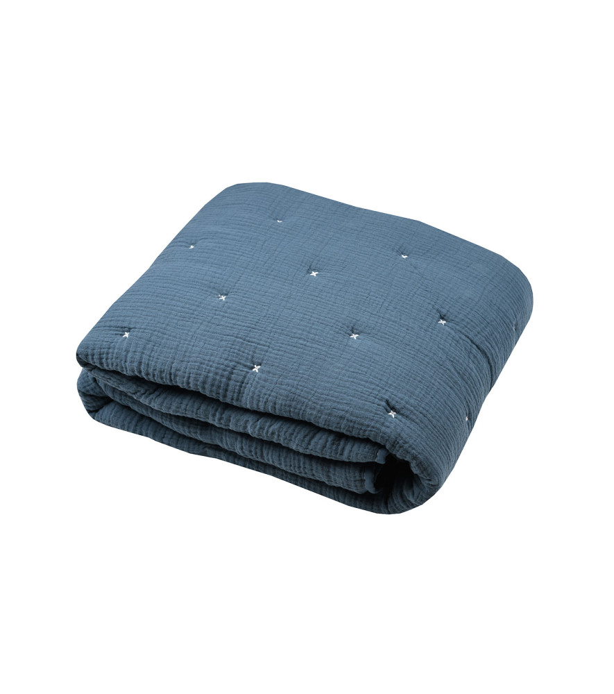 Plaid Edredon BOLTON orage 130x160cm Plaid Edredon BOLTON orage 130x160cm