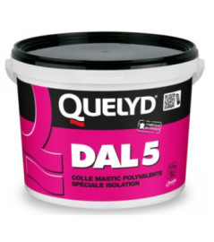 Colle revêtements muraux QUELYD PRO DAL5 6,5kg