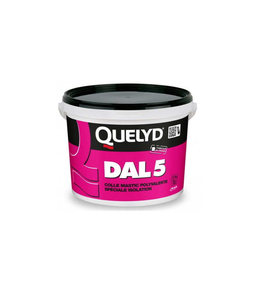 Colle revêtements muraux QUELYD PRO DAL5 6,5kg Colle revêtements muraux QUELYD PRO DAL5 6,5kg